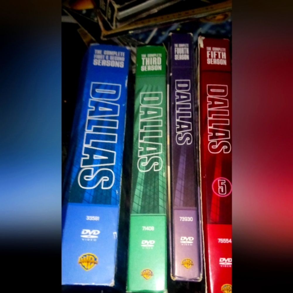 Seasons 1 through 5 of Dallas TV series